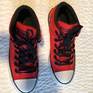 Red Converse All Star/ chuck Taylor
